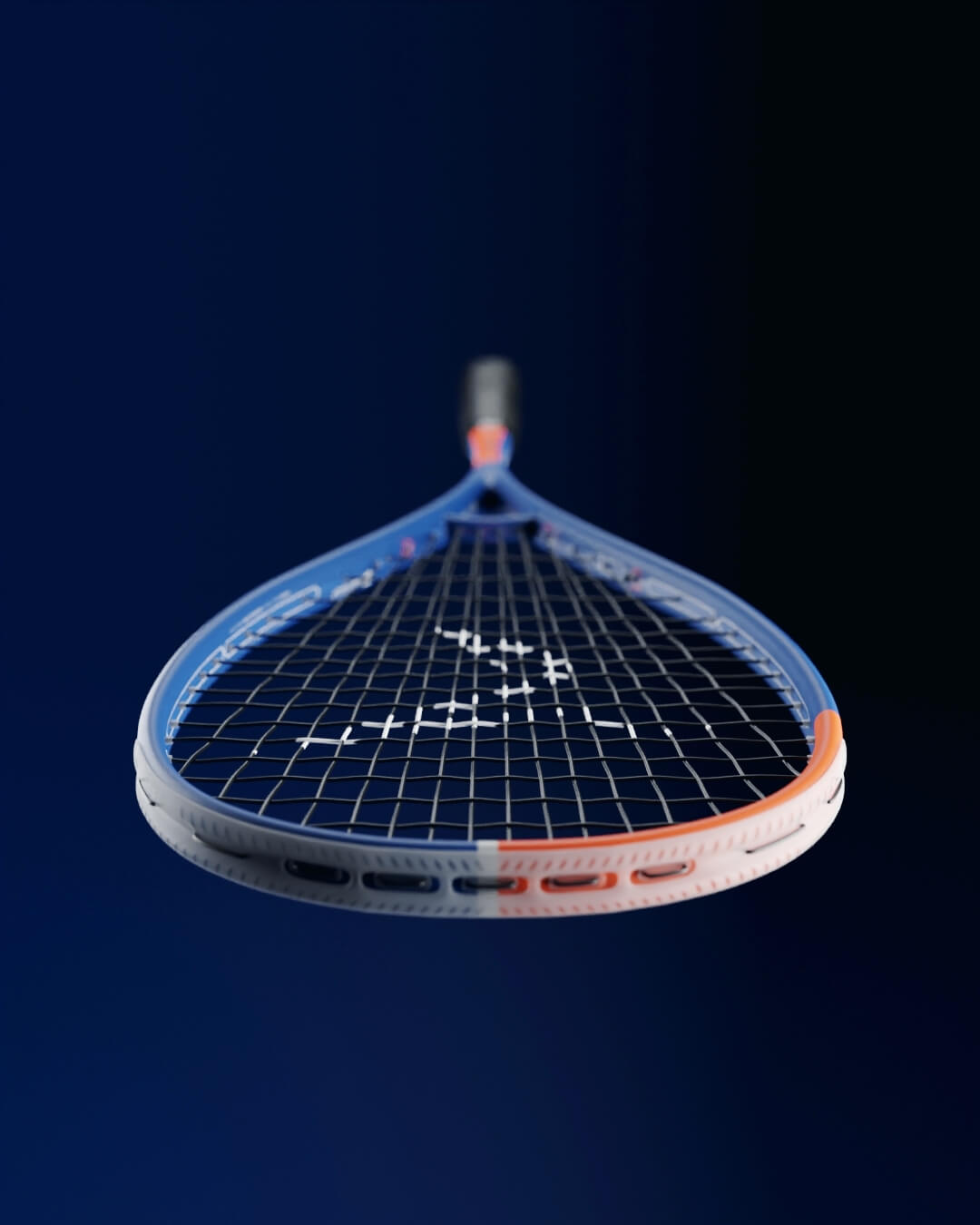 3d studio - raquette squash cgi - opfeel